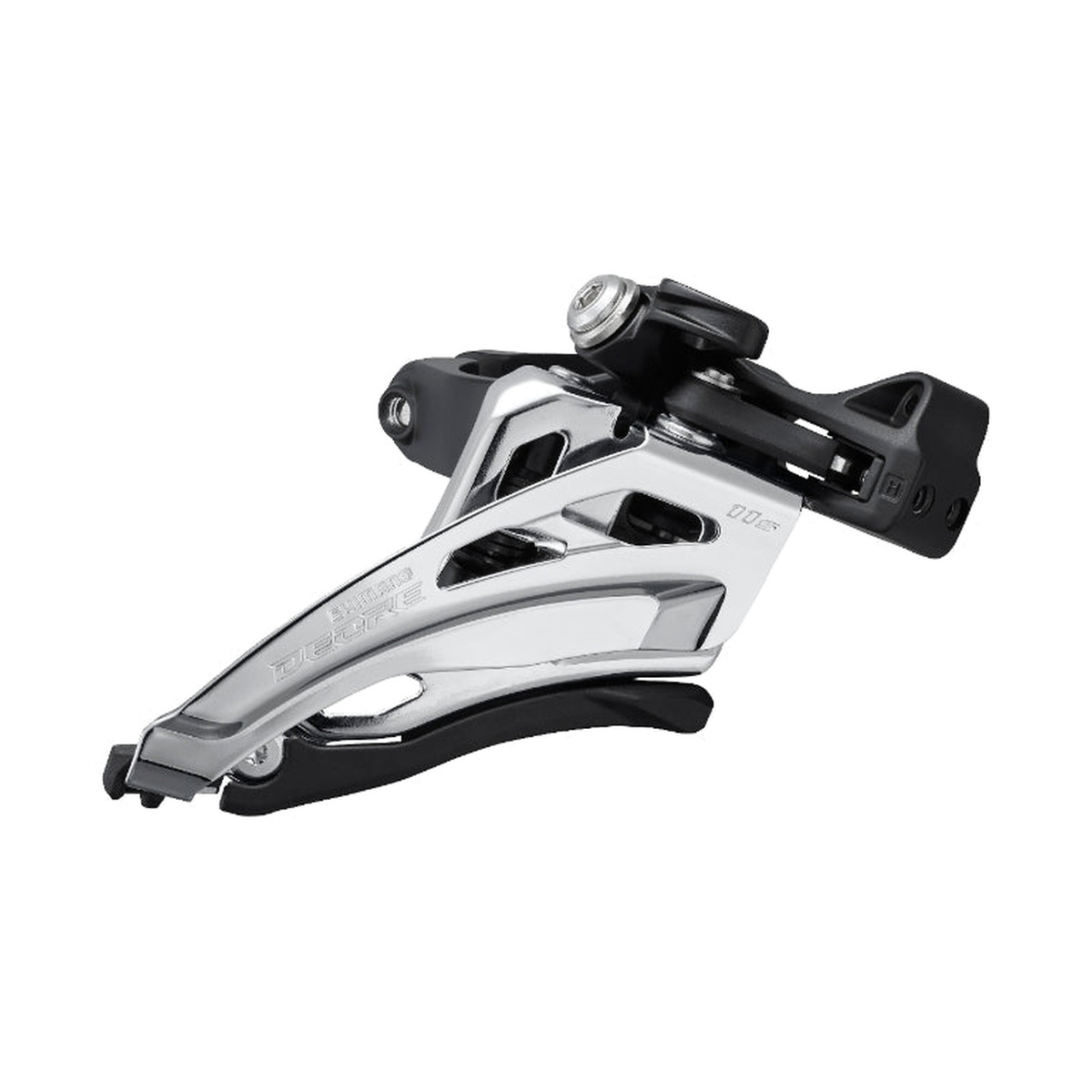 Dérailleur Avant SHIMANO DEORE FD-M5100-M 11V — vue 1 sur fond blanc