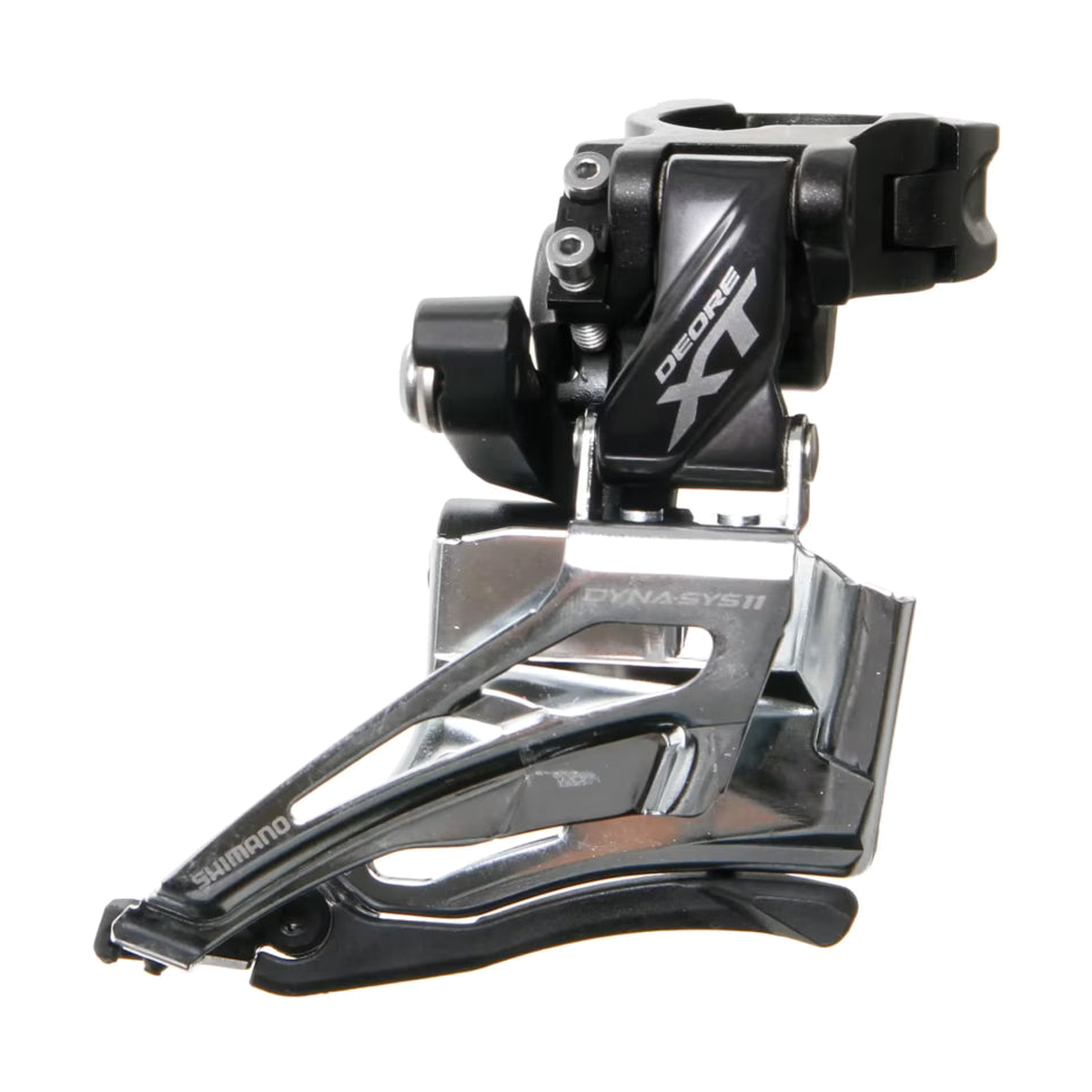 SHIMANO XT FD-M8025-H framväxel, 11-växlad — bild 1 mot vit bakgrund