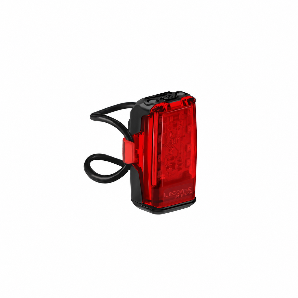 LEZYNE KTV+ DRIVE achterlicht zwart — product op witte achtergrond