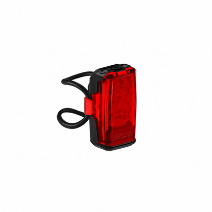 Luz trasera LEZYNE KTV DRIVE PRO+ USB-C negra — vista del producto sobre fondo blanco