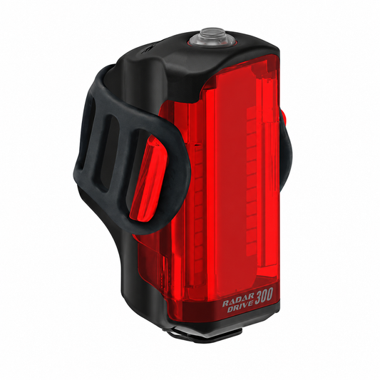 Luce posteriore LEZYNE RADAR DRIVE — vista del prodotto su sfondo bianco