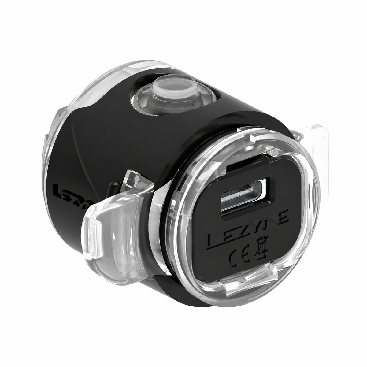 LEZYNE FEMTO USB C DRIVE front light in black — additional view