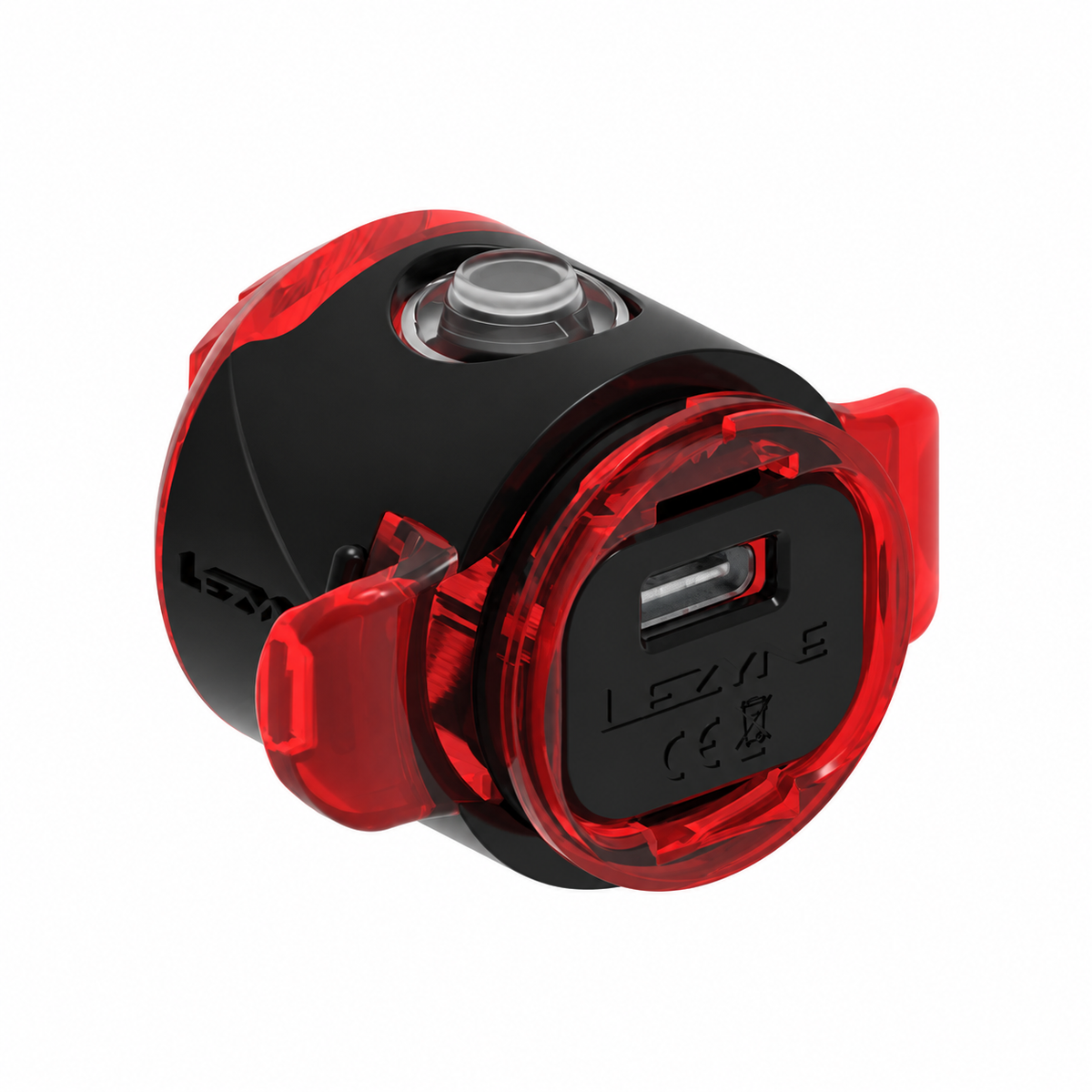 LEZYNE FEMTO USB C DRIVE rear light in black — additional view