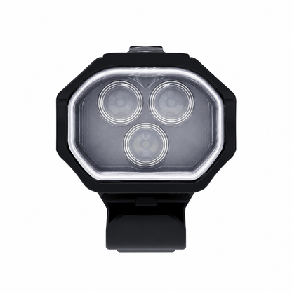 LEZYNE KTV DRIVE PRO 300+ front light in black — additional view