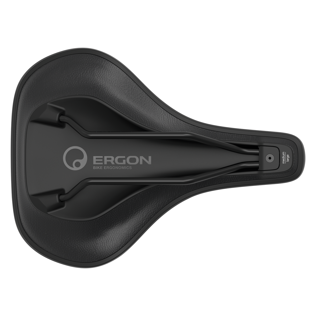Sillín ERGON SC CORE PRIME S/M con raíles de acero FeC — vista adicional