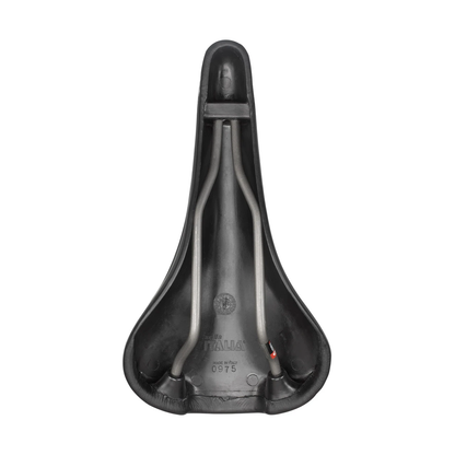 Selim SELLE ITALIA TURBO BONNIE com carris de manganês preto — vista inferior