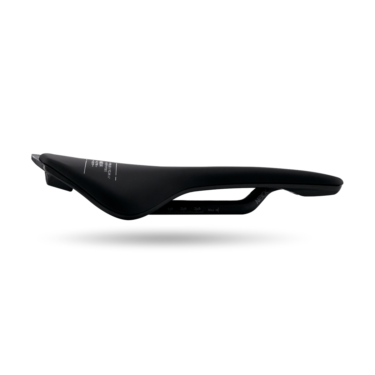 PROLOGO NAGO R4 sadel med carbonskinner, 137 mm bred, sort — supplerende billede