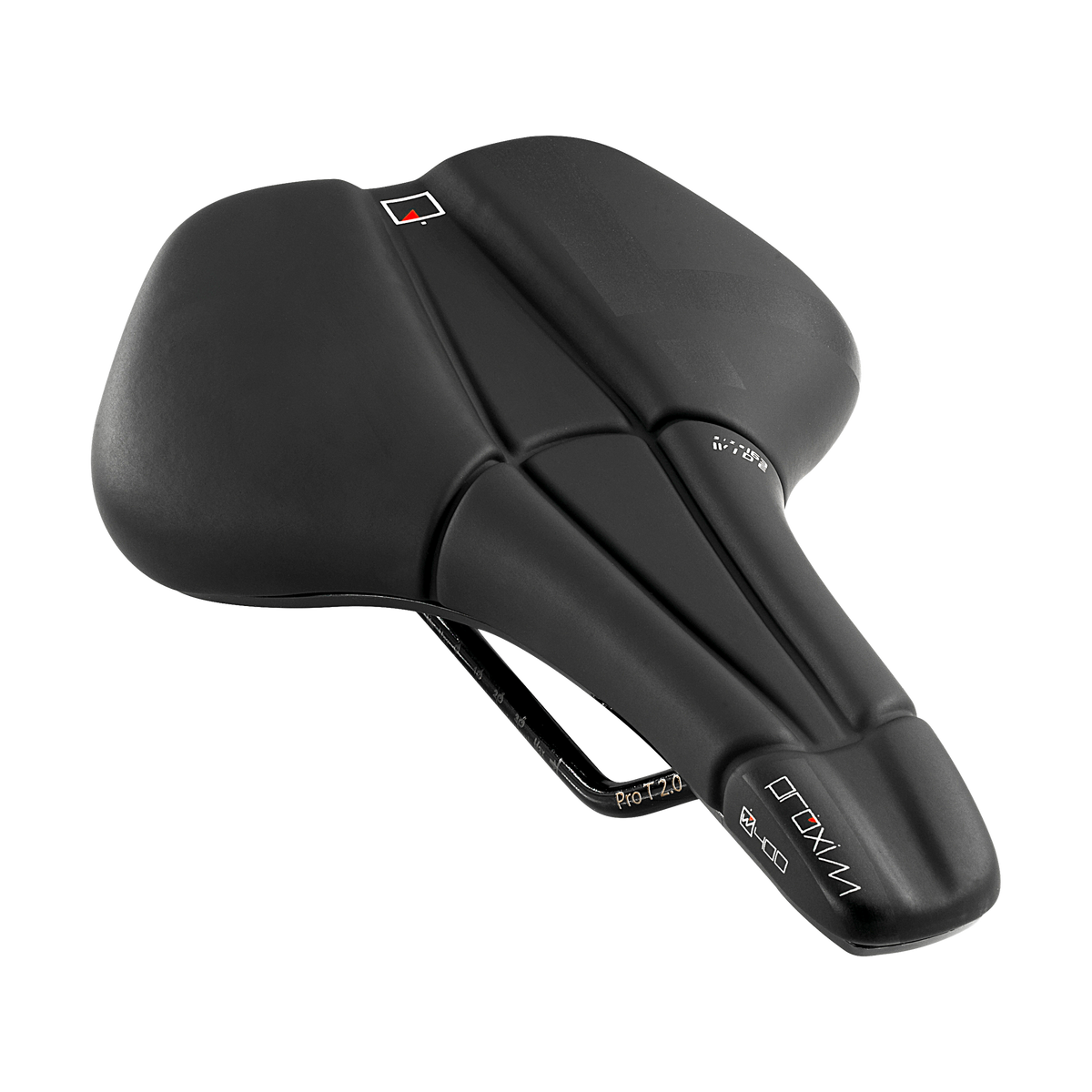 Selim PROLOGO E-BIKE PROXIM W400 SPORT de 163 mm, com carris CrMo, preto — vista adicional