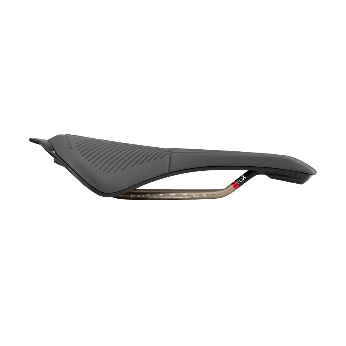 PROLOGO SCRATCH M5 PAS AGX 147 mm sadel med Tirox-skinner i sort — ekstra visning