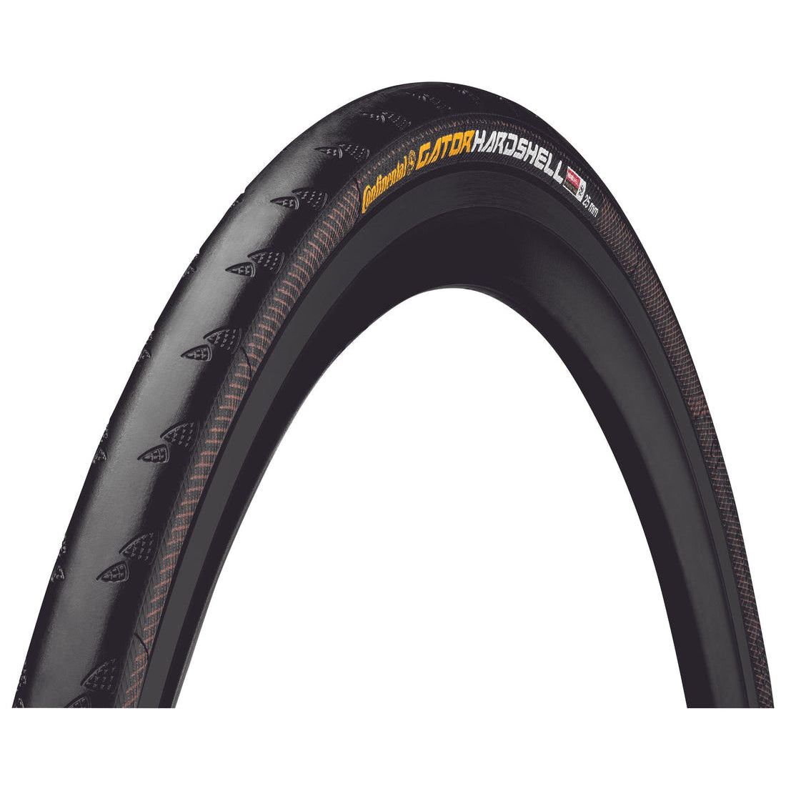 CONTINENTAL GATOR HARDSHELL 700c TubeType -rengas, musta