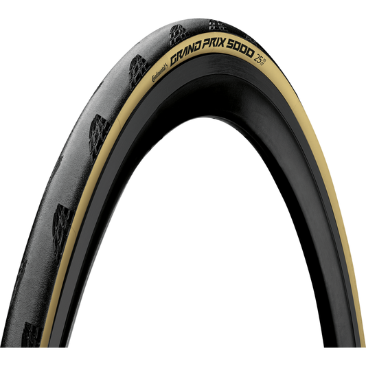 CONTINENTAL GRAND PRIX 5000 700c-däck för slang, beige