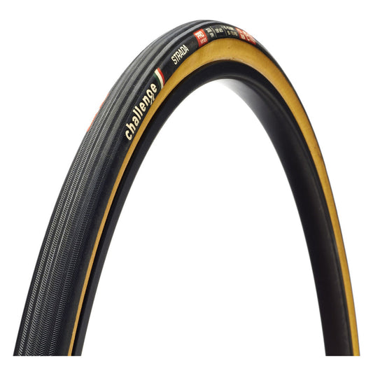 Cubierta CHALLENGE OPEN STRADA 700c para cámara beige