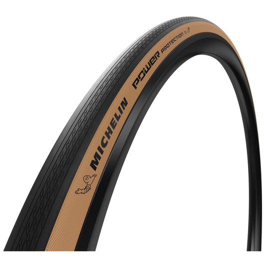 MICHELIN POWER PROTECTION Competition Line 700c -tubeless-valmis rengas, beige