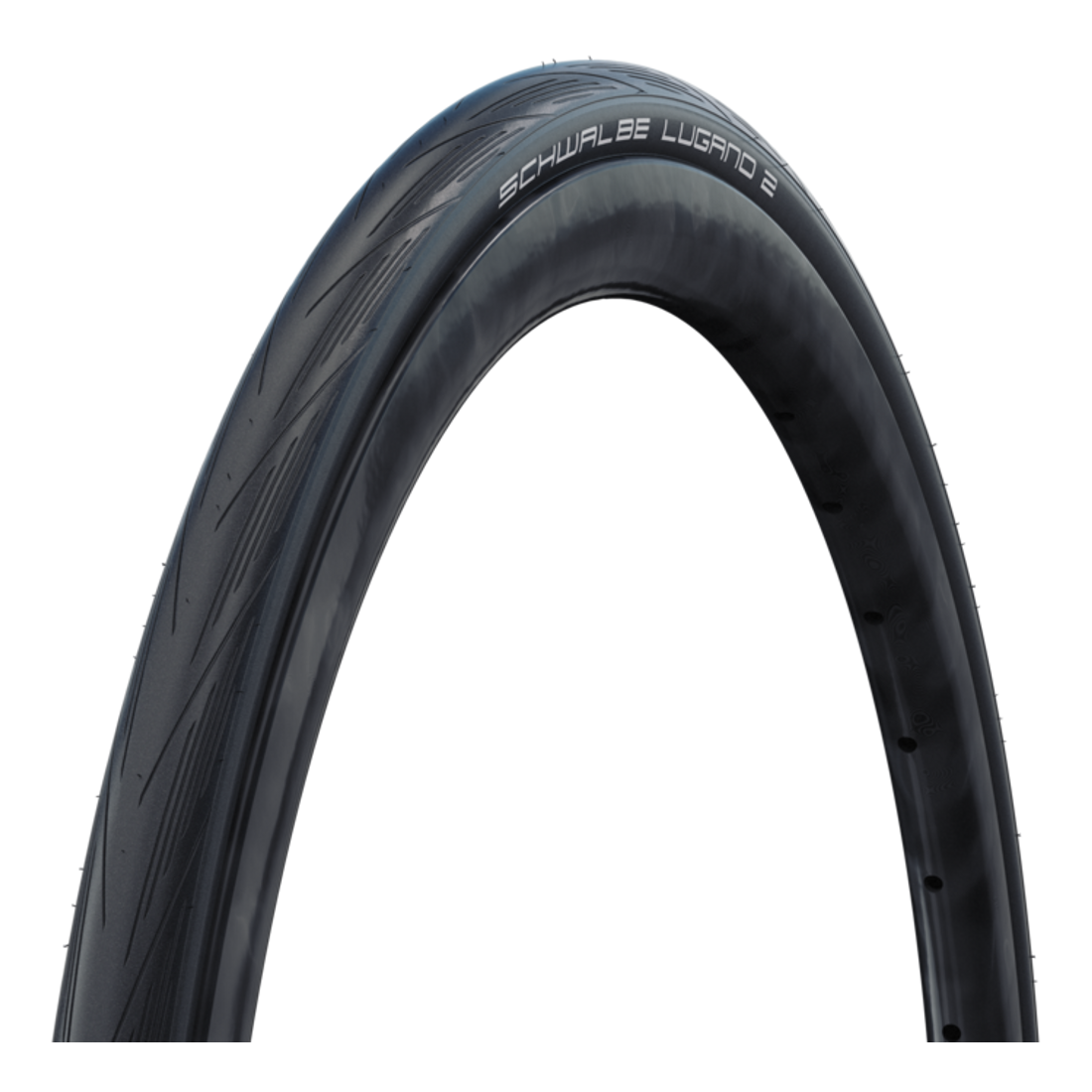 SCHWALBE LUGANO II 700c K-Guard TubeType buitenband zwart