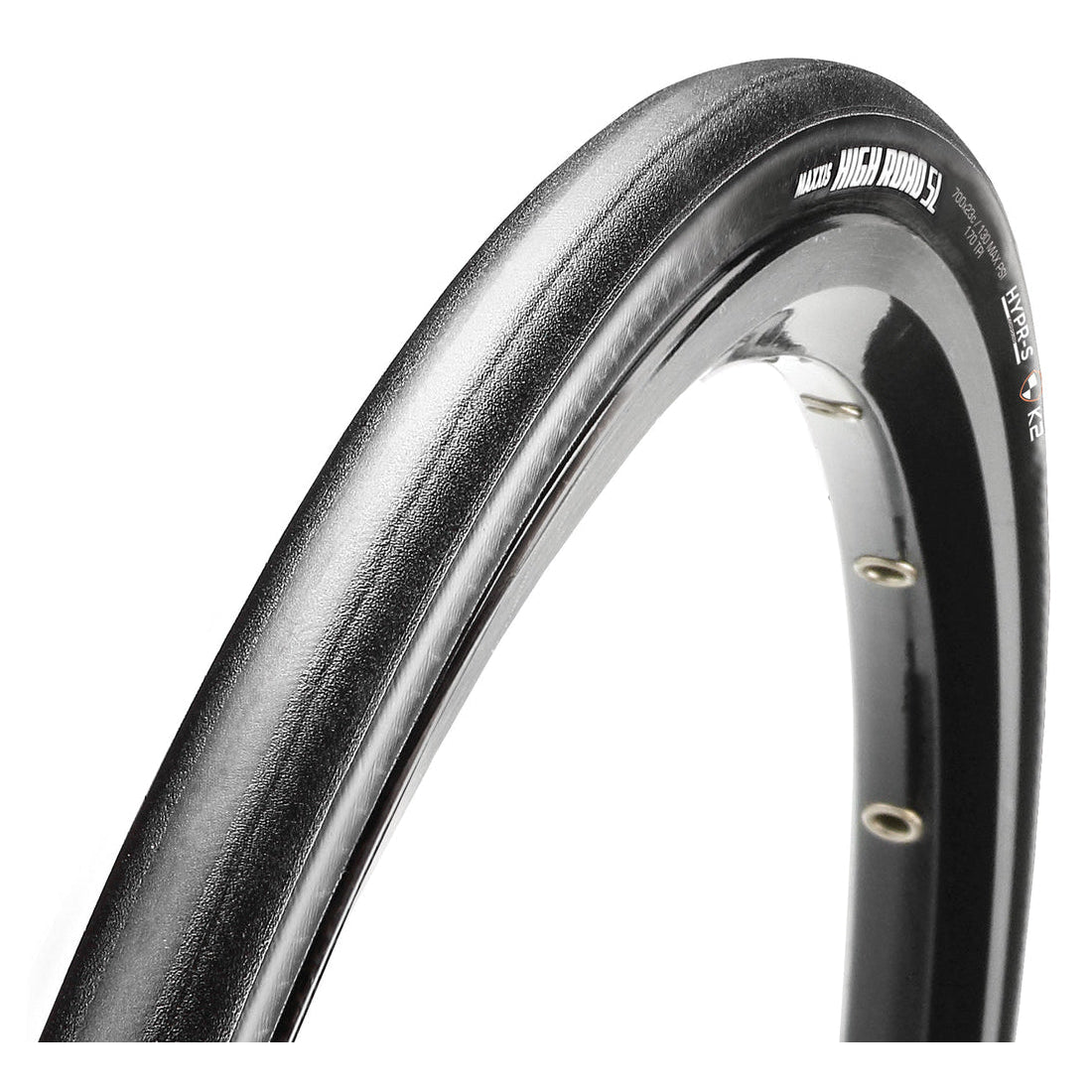 Pneu MAXXIS HIGH ROAD SL 700x25c Tubeless Ready preto