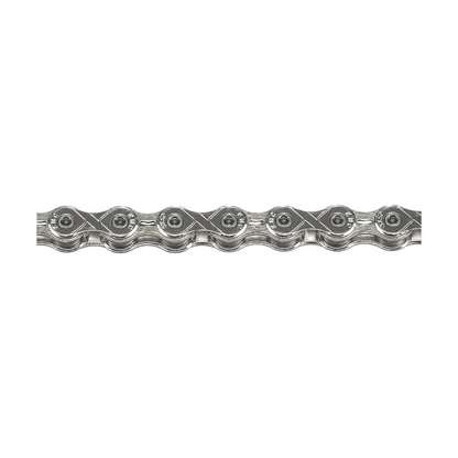 Chaîne 1V KMC X101 Argent — photo produit sur fond blanc