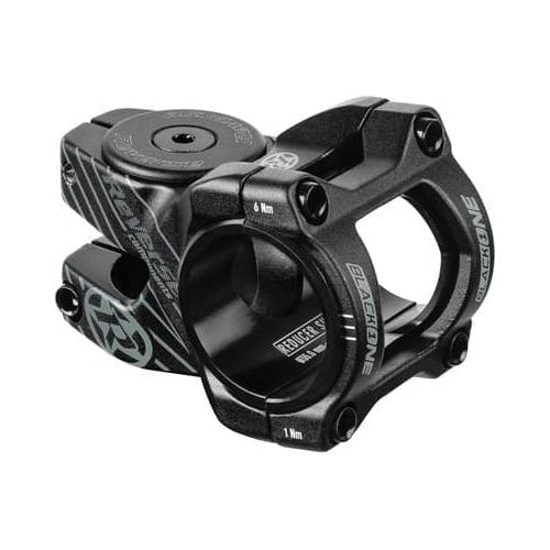 Wspornik kierownicy REVERSE COMPONENTS BLACK ONE D-2 czarno-szary — widok główny na białym tle