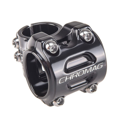 Wspornik kierownicy CHROMAG HIFI V2 0° czarny — widok główny na białym tle