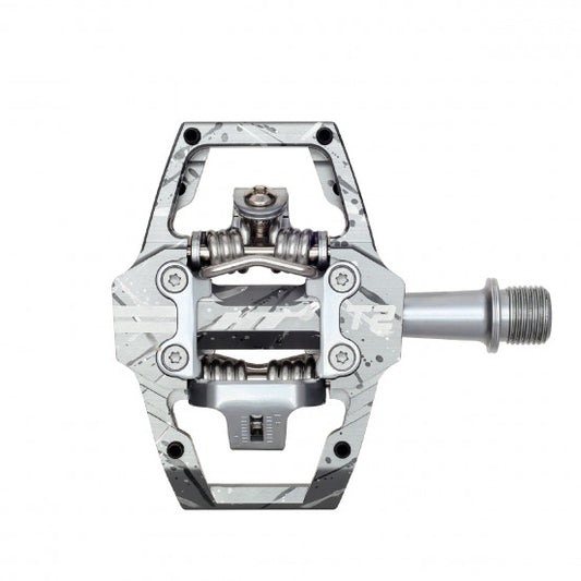 Pédales HT COMPONENTS ENDURO T2T Titane Gris Camo