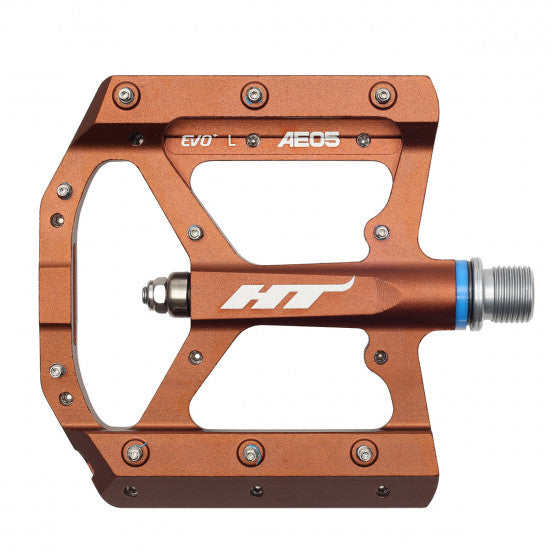 Pédales Plates HT COMPONENTS EVO+ AE05 Bronze