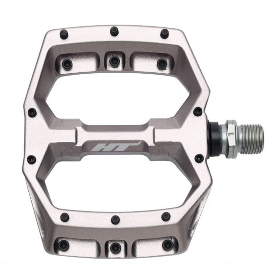 Pédales Plates HT COMPONENTS SPIDER AF03 Gris