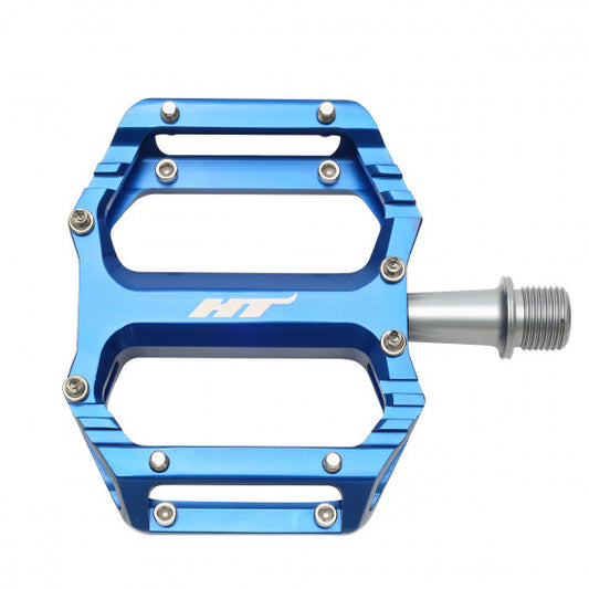 HT COMPONENTS AR09SX BMX Flat Pedals Ναυτικό μπλε