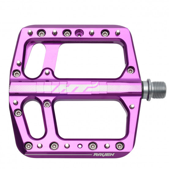 HT COMPONENTS RAVEN ANS 12 Pedali piatti viola