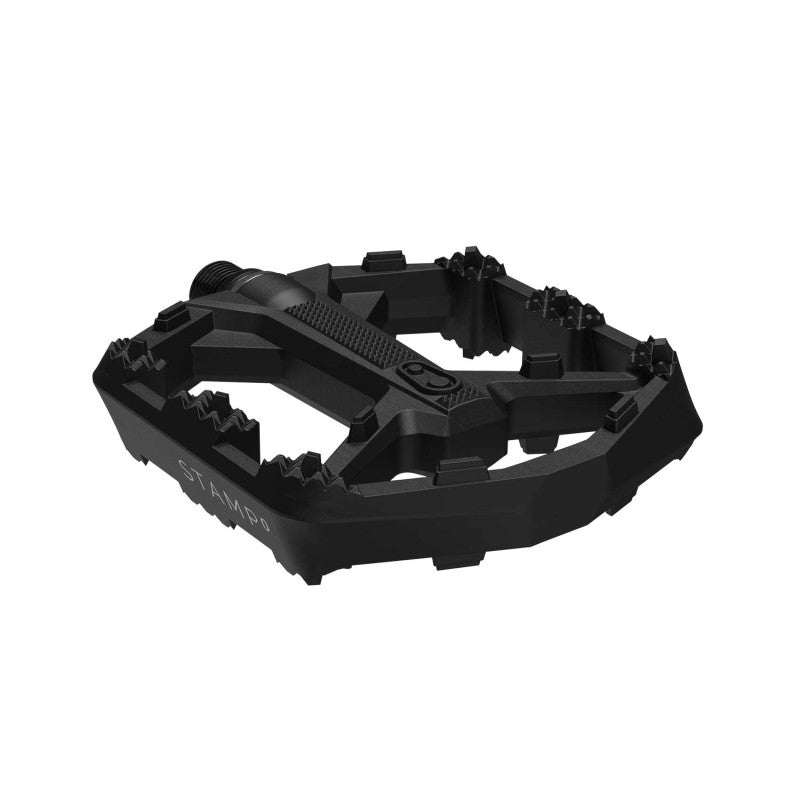 CRANKBROTHERS STAMP 0 Pedali piatti larghi Nero