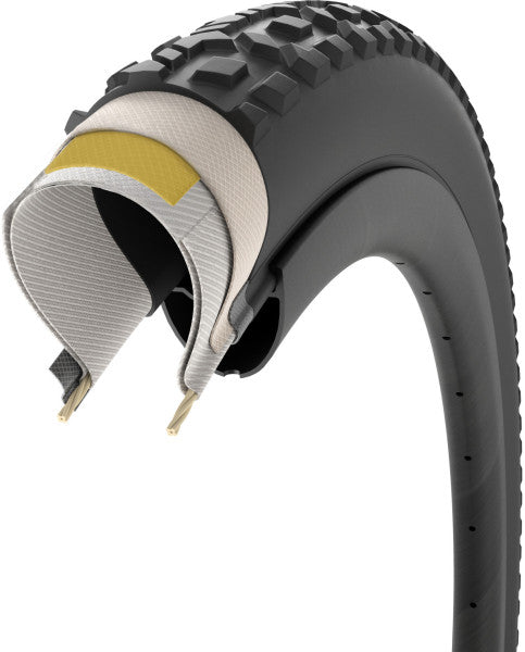 PIRELLI CINTURATO GRAVEL M High Performance 700c Tubeless Ready-dæk, sort
