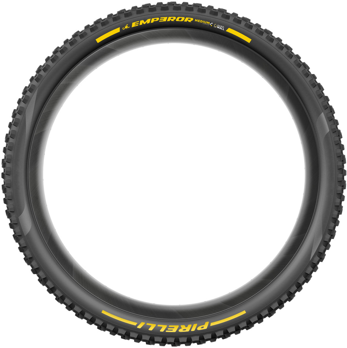 PIRELLI SCORPION EMPEROR 27.5x2.50 Supersoft DH+Wall Tubeless Ready padanga lankstus bortelis juoda/geltona Team Edition
