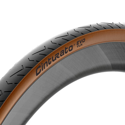PIRELLI CINTURATO EVO TLR-dæk, klar til slangeløs montering, klassisk