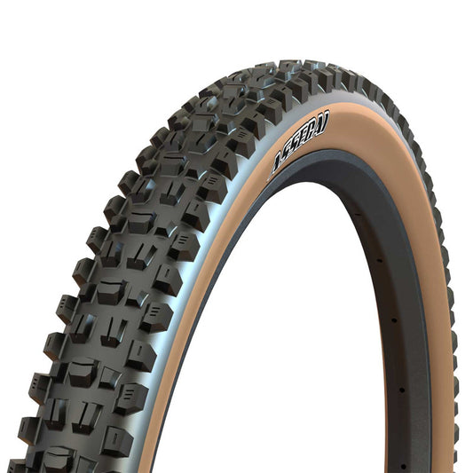 Сгъваема външна гума MAXXIS ASSEGAI 27.5x2.60 WT Exo Tubeless Ready с бежови странични стени