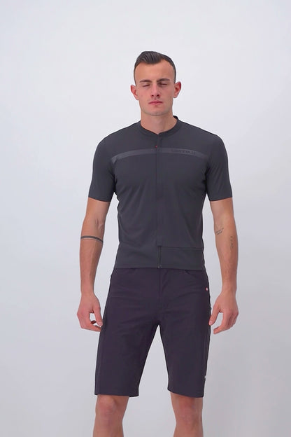 Maillot CASTELLI  UNLIMITED ALLROAD Manches Courtes Gris