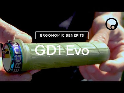 Chwyty kierownicy ERGON GD1 EVO Regular Factory zielone