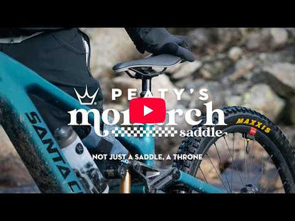 Sella PEATY'S Monarch Rail in titanio arancione