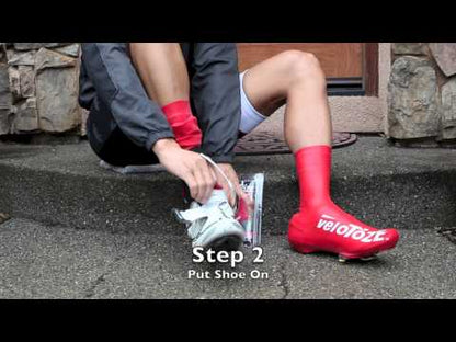 Overschoen VELOTOZE HAUTES 2.0 Rood