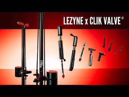 Erogatore CO2 LEZYNE CLIK DRIVE + cartuccia CO2 filettata