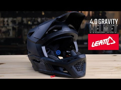 Casco MTB LEATT MTB GRAVITY 4.0 Bianco