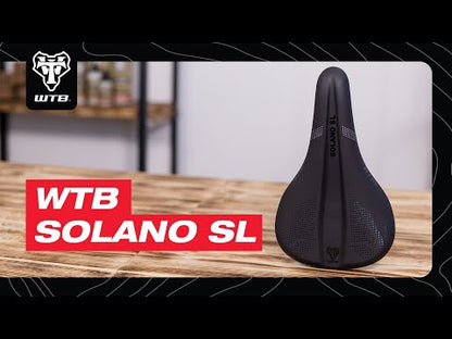 Sillín WTB SOLANO SL Medium 142mm Raíles Titanio