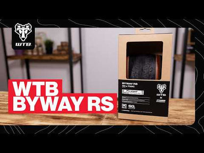 WTB BYWAY RS 50-dæk 700x50c Dual DNA SG2 Tubeless Ready med beige dæksider