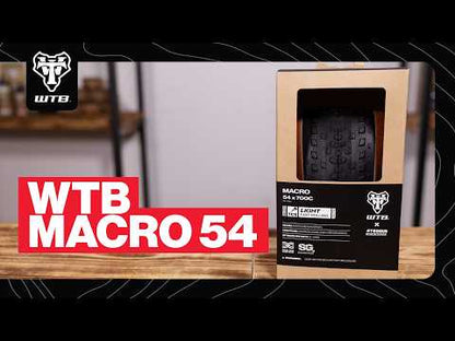 Pneumatico WTB MACRO 54 700x54c Dual DNA SG2 Tubeless Ready nero