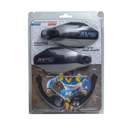 Håndbeskytter AVS KIT DECO Alu-beslag Sort