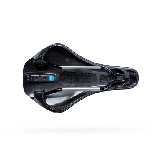 PRO STEALTH OFFROAD 152mm Saddle Stainless steel rails Black