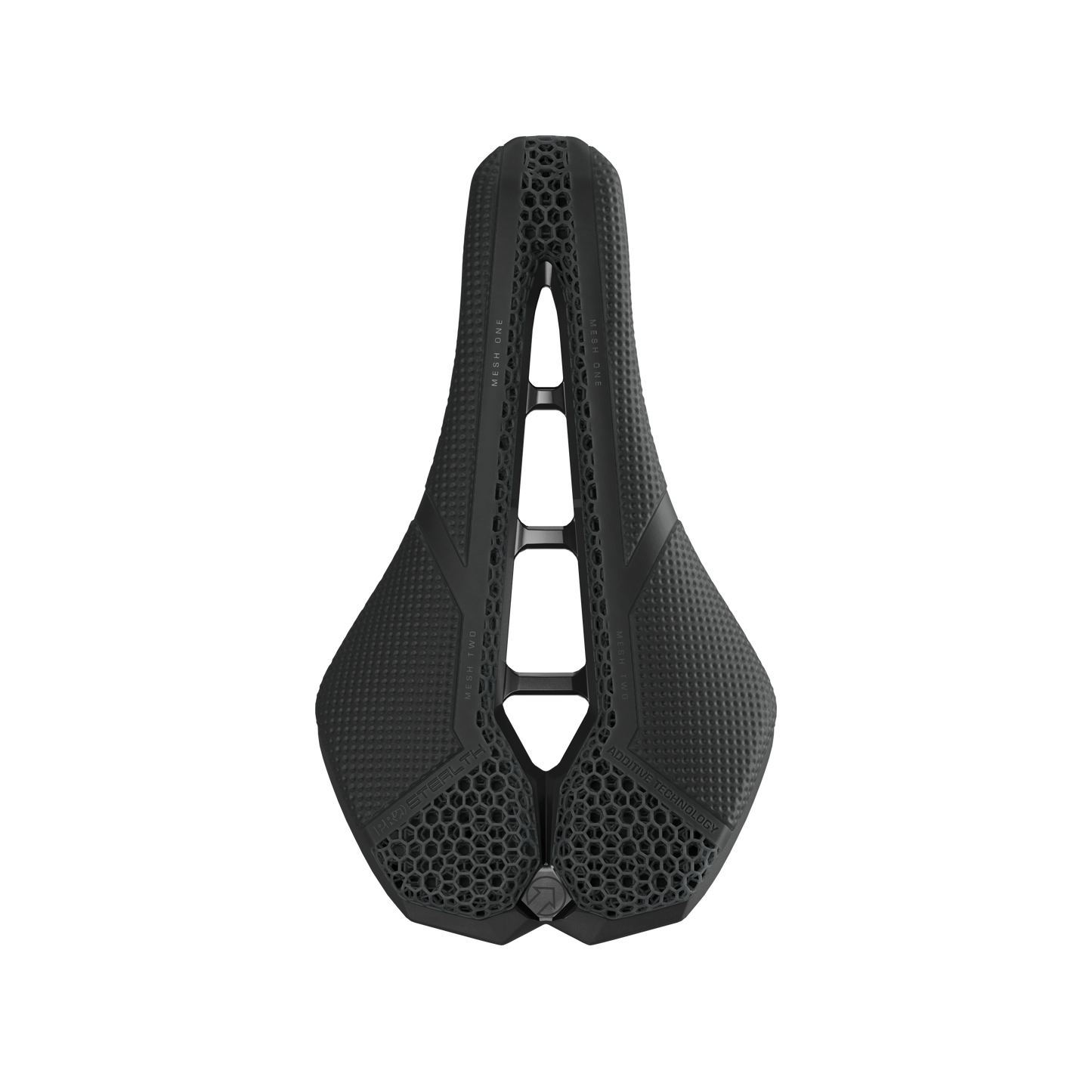 Selle PRO STEALTH 3D PERFORMANCE 152mm Rails Inox Noir