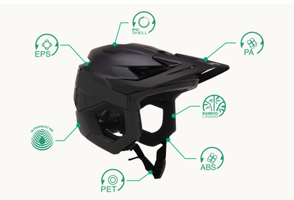 Kask MTB URGE RASCAS Dark Moon Czarny