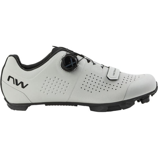 NORTHWAVE RAZER XC/Gravel MTB cipő, fehér/szürke