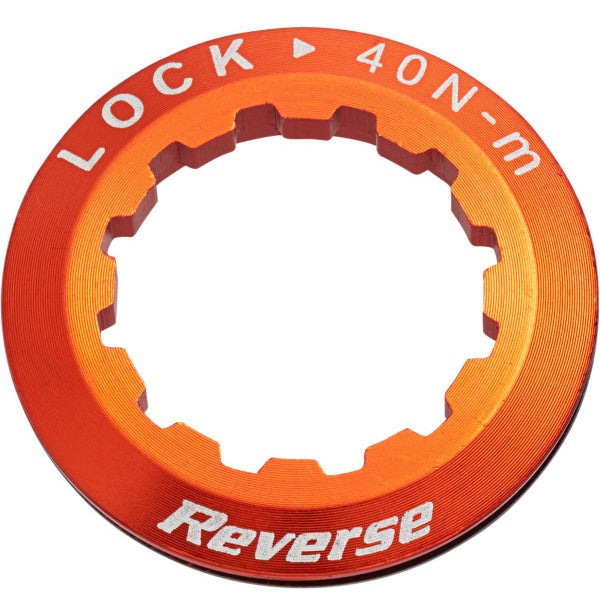 Ecrou de Cassettte 8/11V REVERSE COMPONENTS Orange