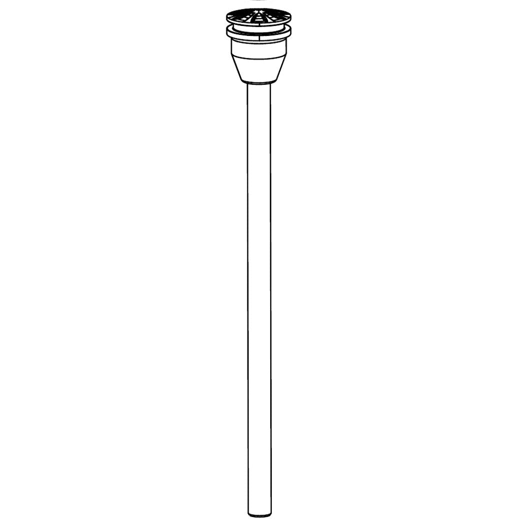 RockShox Solo Air-luftfjederakselsæt 120 mm til 27,5"/29" A3+ (aksel, stempel og pakning) — teknisk illustration
