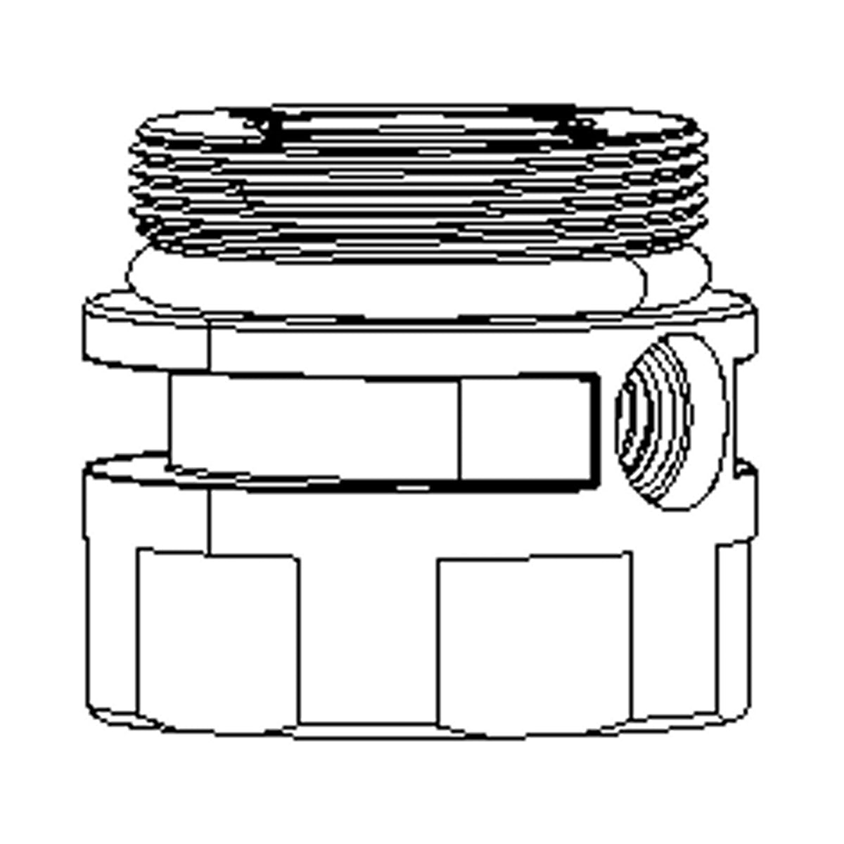 ROCKSHOX CHARGER 2.1 kasetnes blīvējuma galvas komplekts — tehniska ilustrācija