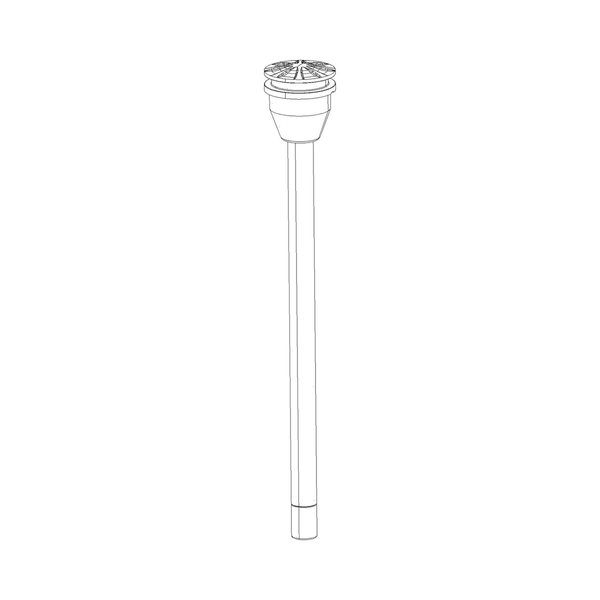 Kit asta pneumatica DEBONAIR ROCKSHOX 100 mm-29" (32 mm) per SID C1/SID SL D1 — illustrazione tecnica